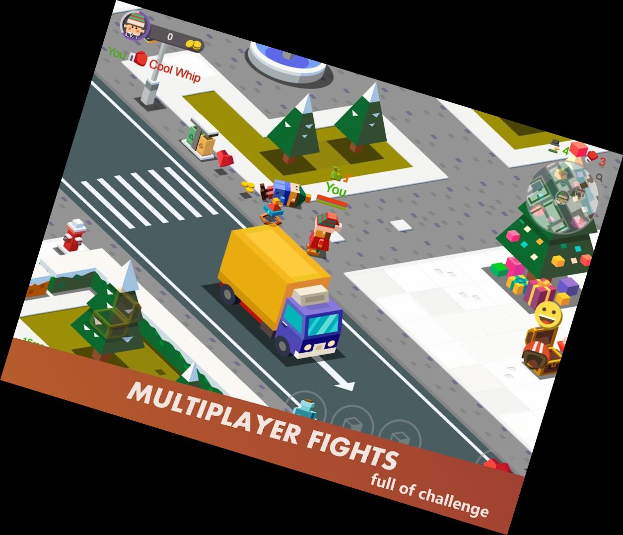 Schneeballschlacht Go: Battle Royale