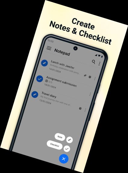 Notepad - Notes and Notebook