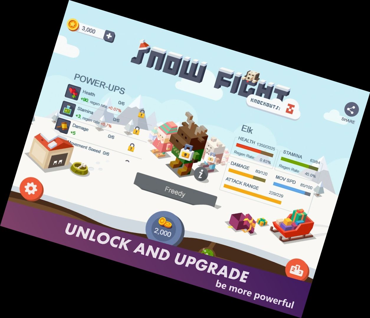 Снежная Битва Go: Корол