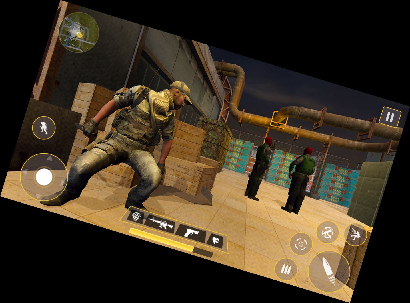 Juego de Disparos de Comando de Armas