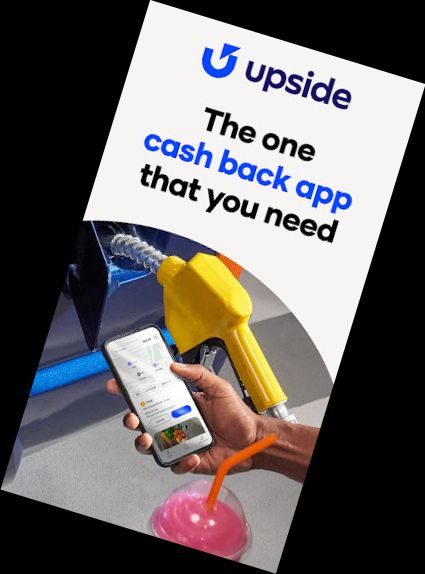 Upside: Cashback - Benzin & Essen