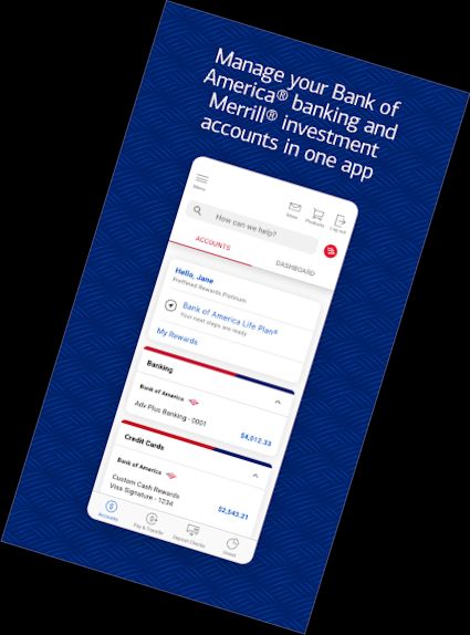 Bank of America Mobile Banking -> Bank of America Mobiles Banking