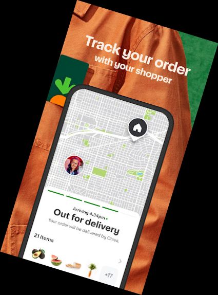 Instacart: Lebensmittel-Lieferung heute