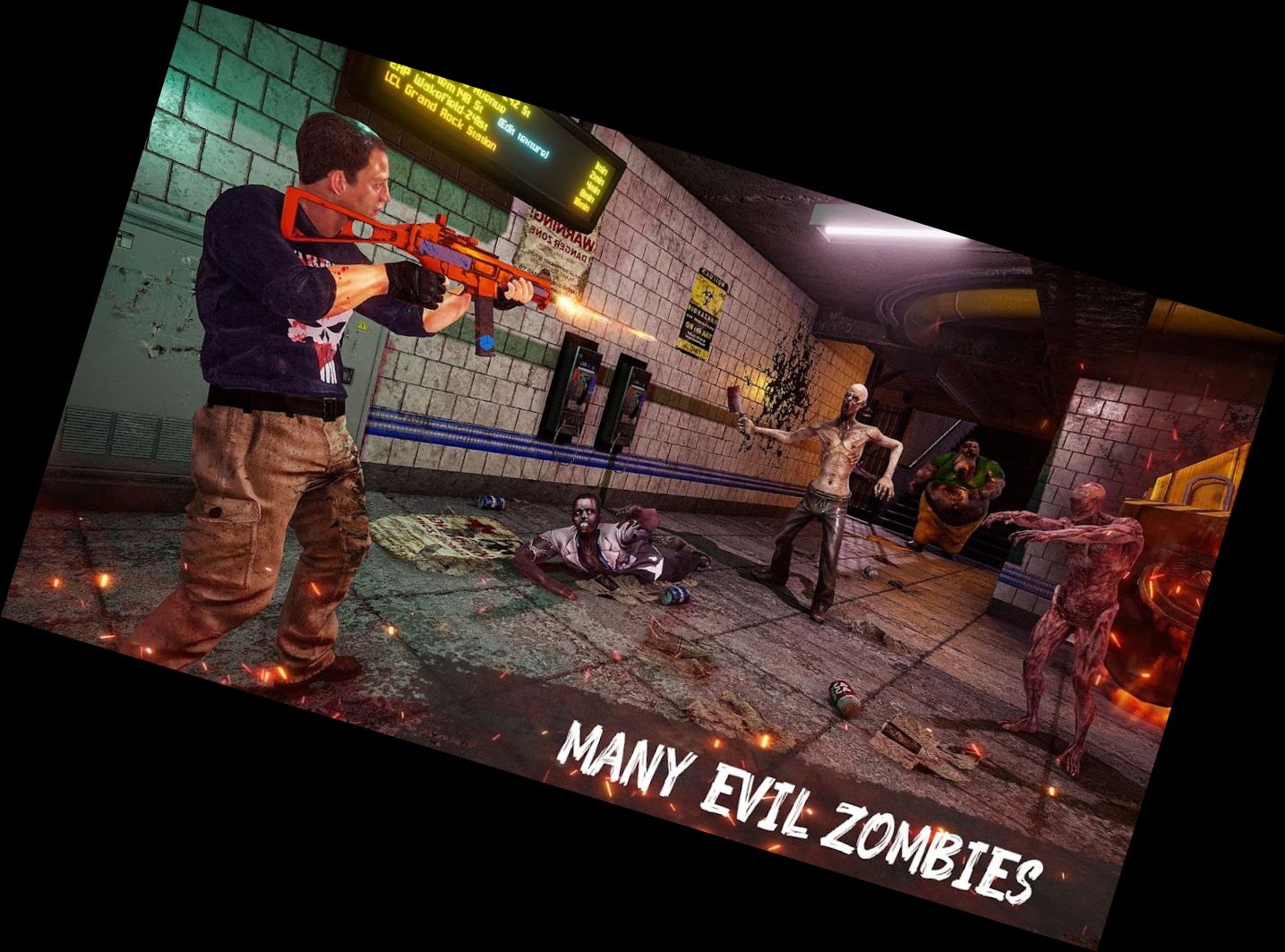 Echter Zombieschütze