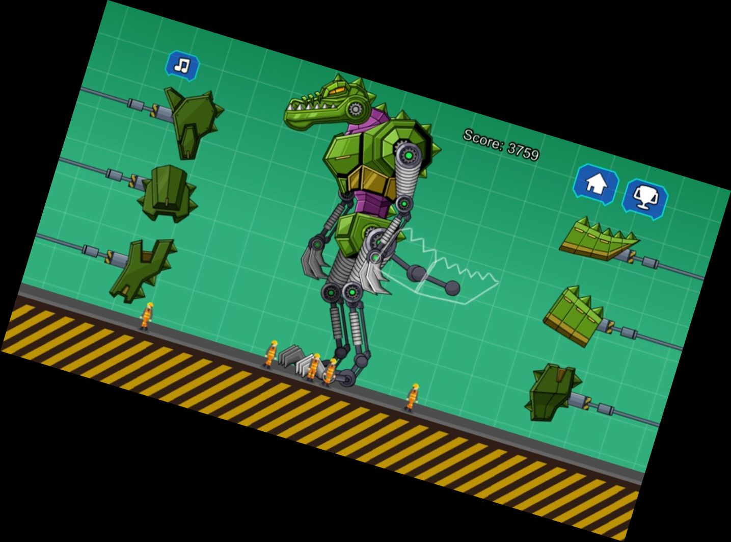 Mechanical Crocodile Toy Robot Battle