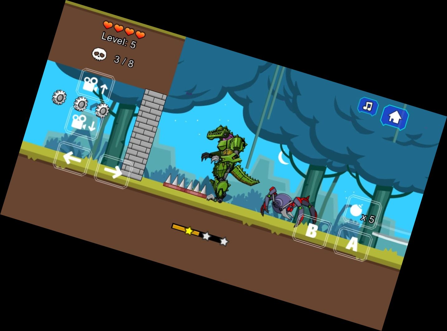 Робот Крокодил Іграшкова