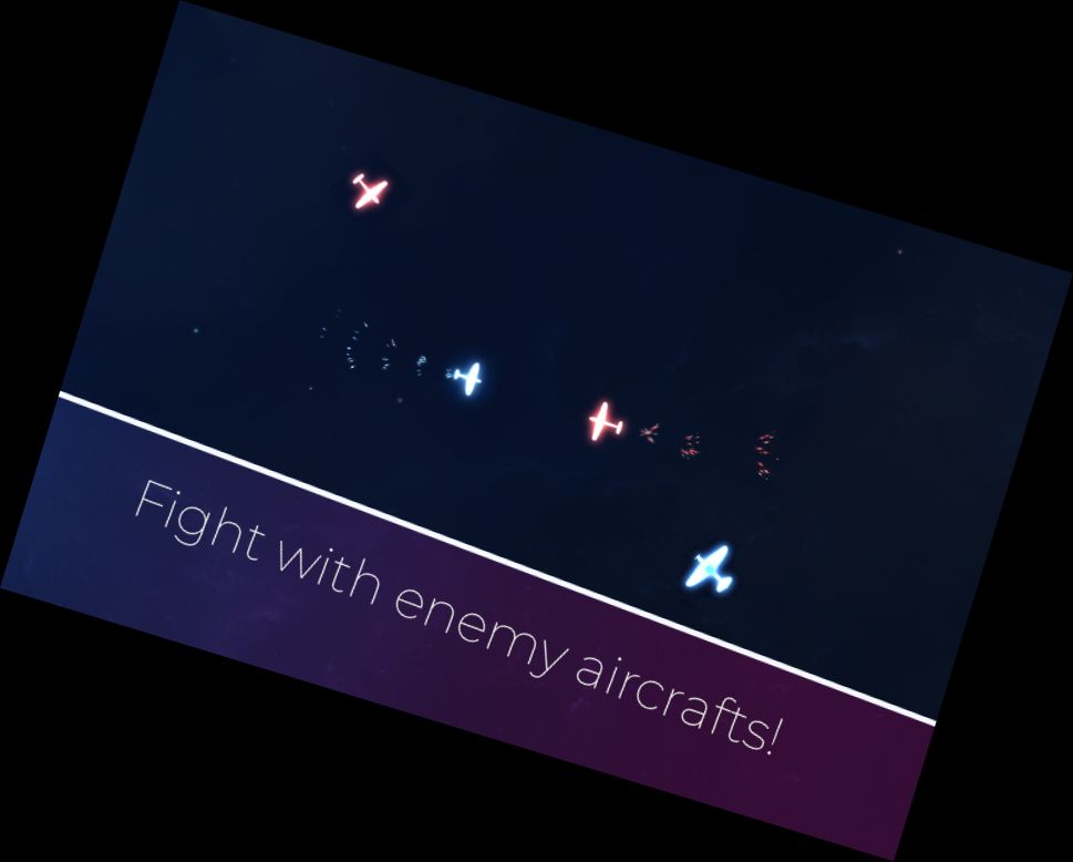 Aerial Combat Lights of World War 2 Battle