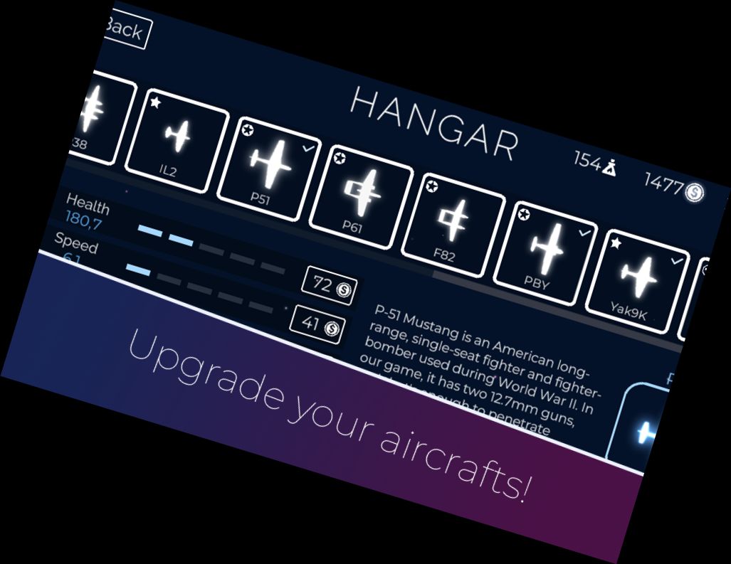 Боевые самолеты света Второй миров
