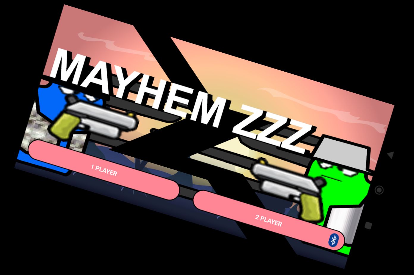 Mayhem Shoot Gun - 2 Player Bluetooth