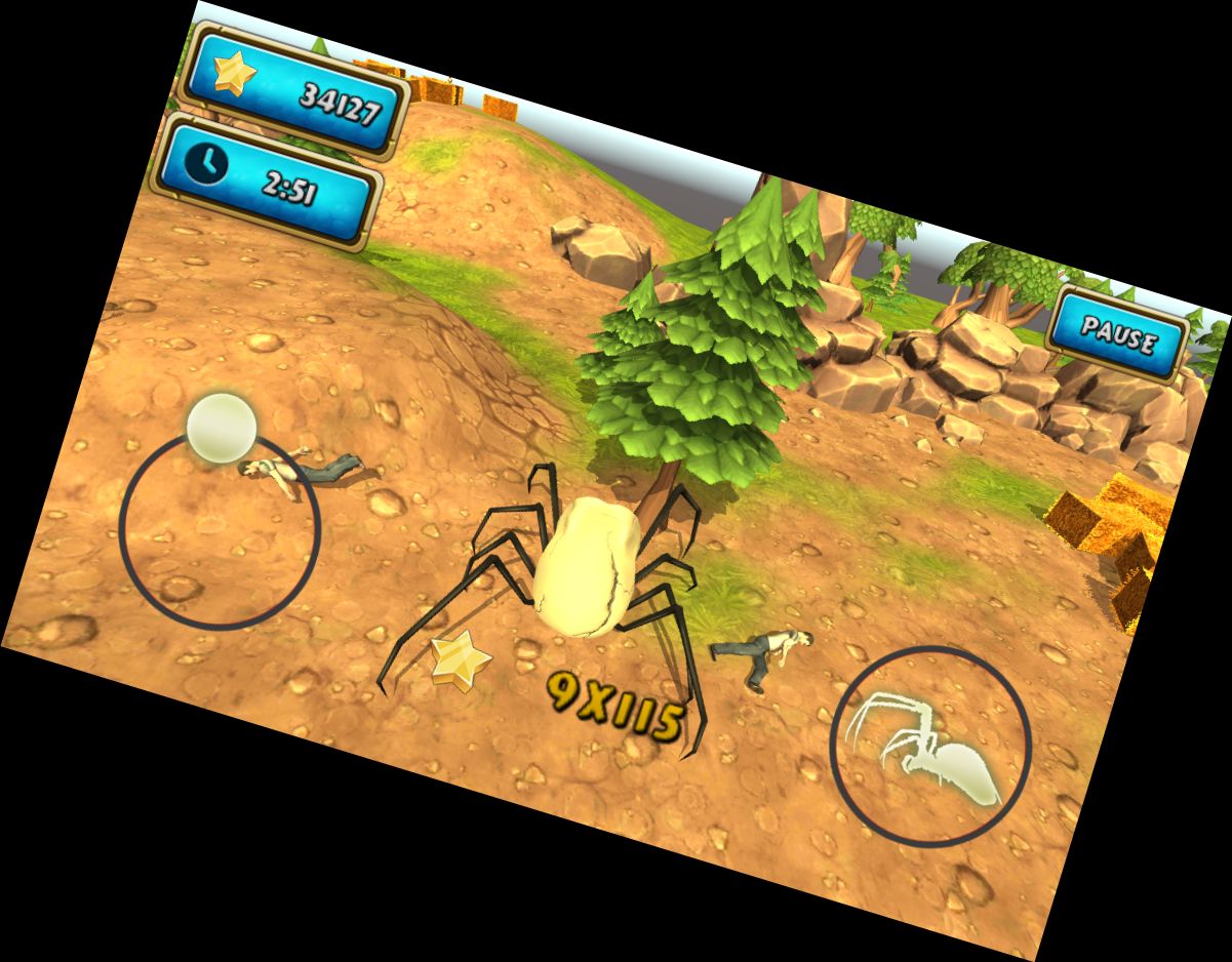 Spinne-Simulator: Wunderbare Stadt