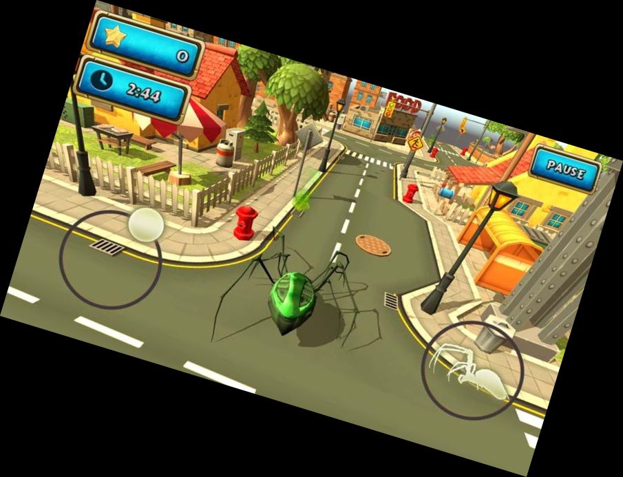 Spinne-Simulator: Wunderbare Stadt