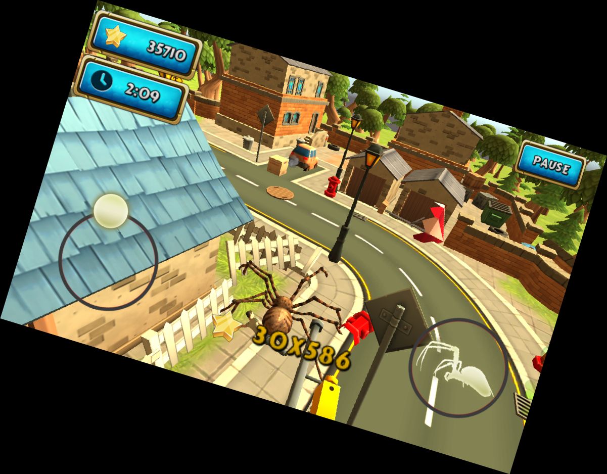 Spinne-Simulator: Wunderbare Stadt