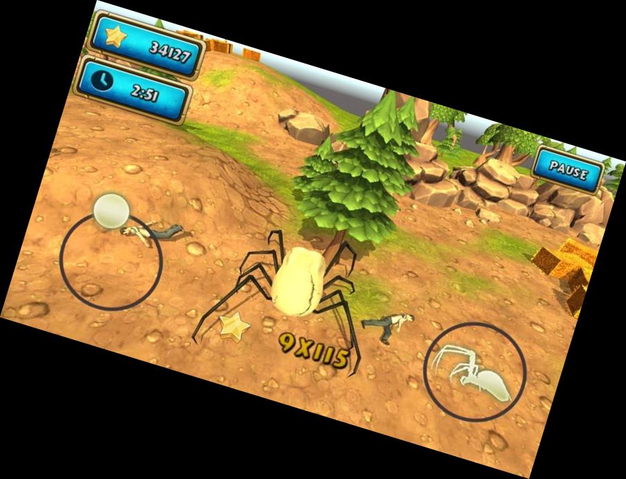 Spinne-Simulator: Wunderbare Stadt