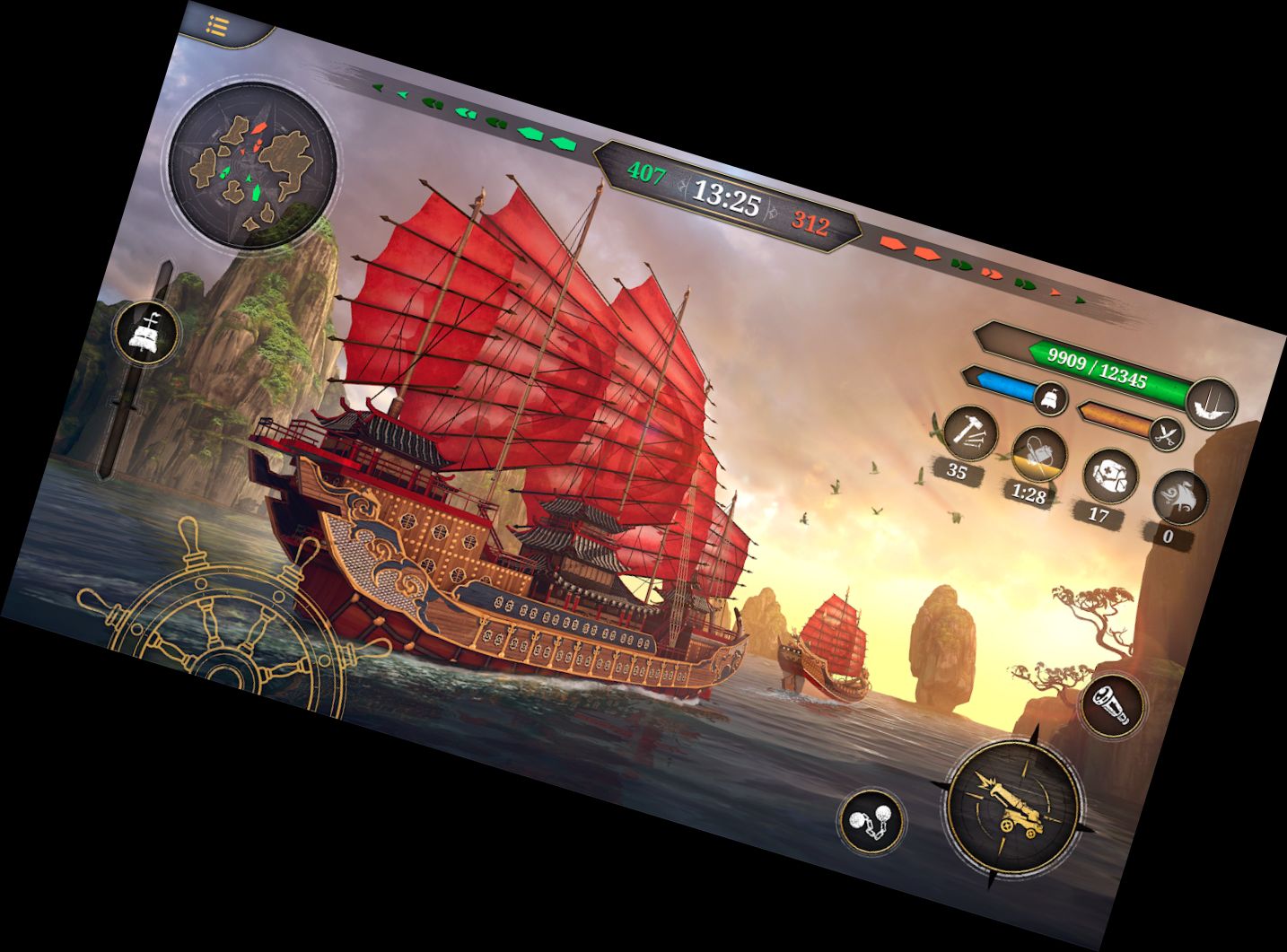 Король Вітрил: Мор