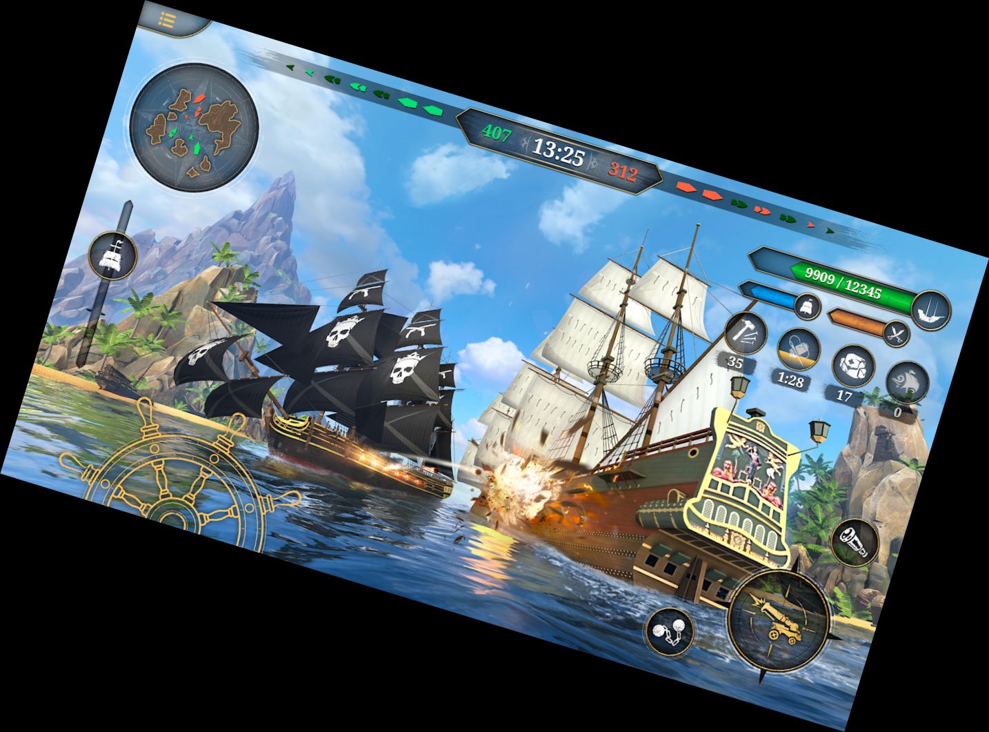 Король Вітрил: Мор