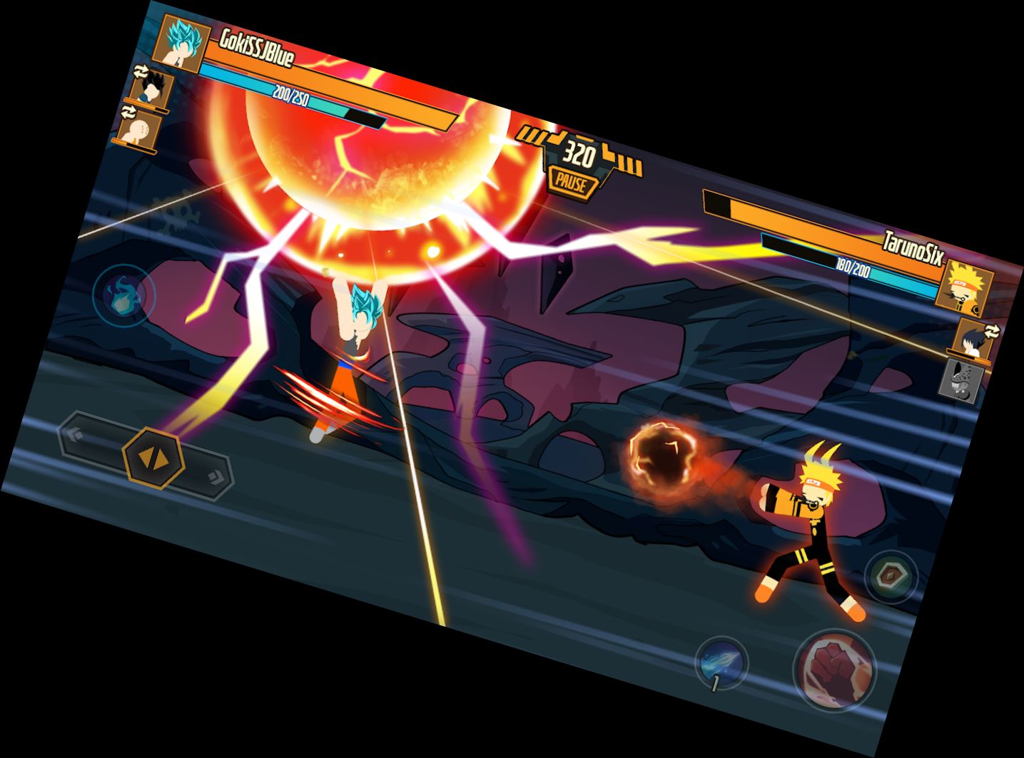 Бій Драконів Стікмена -