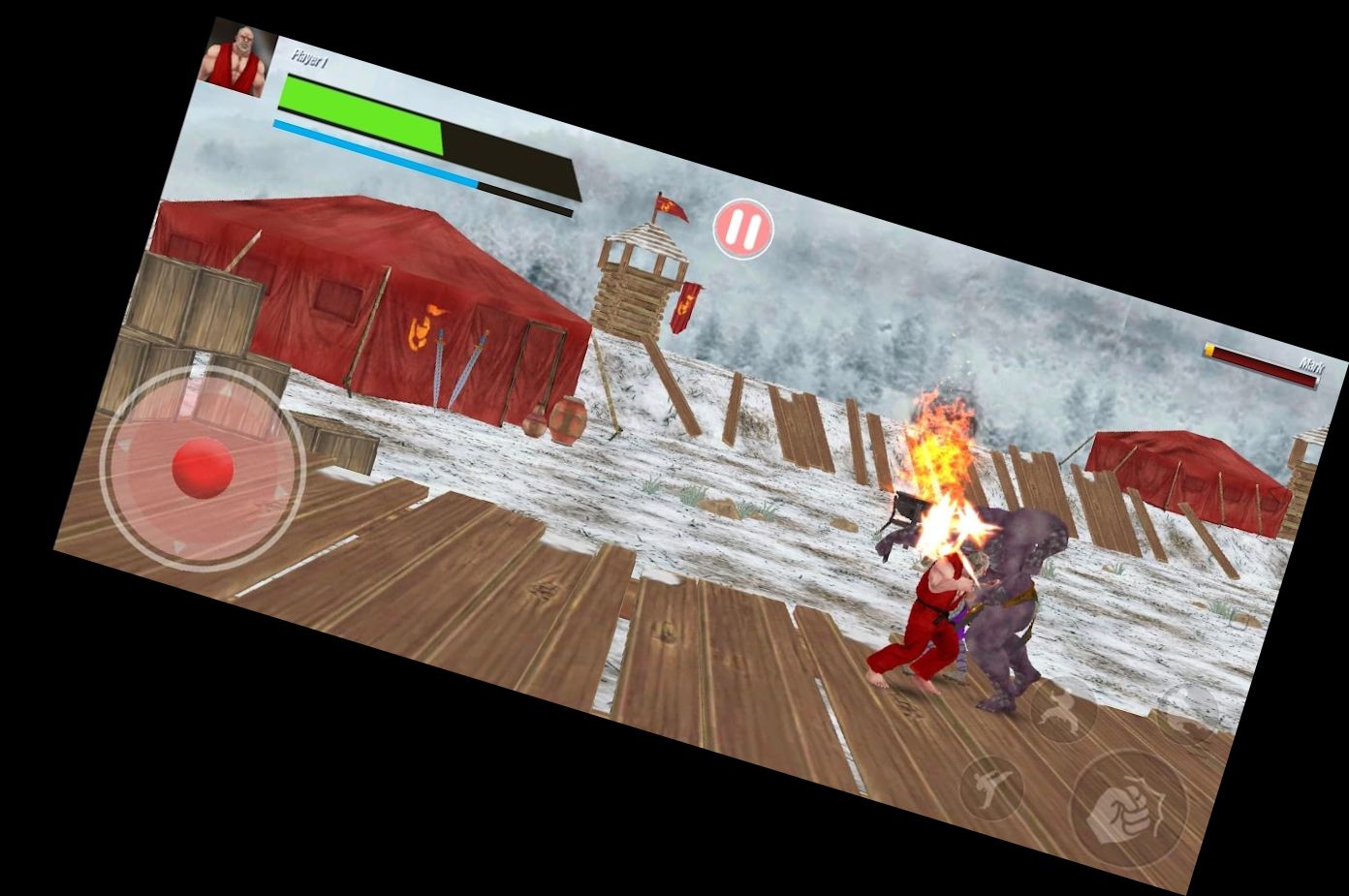 Straßenkampf-Angriff - Kung