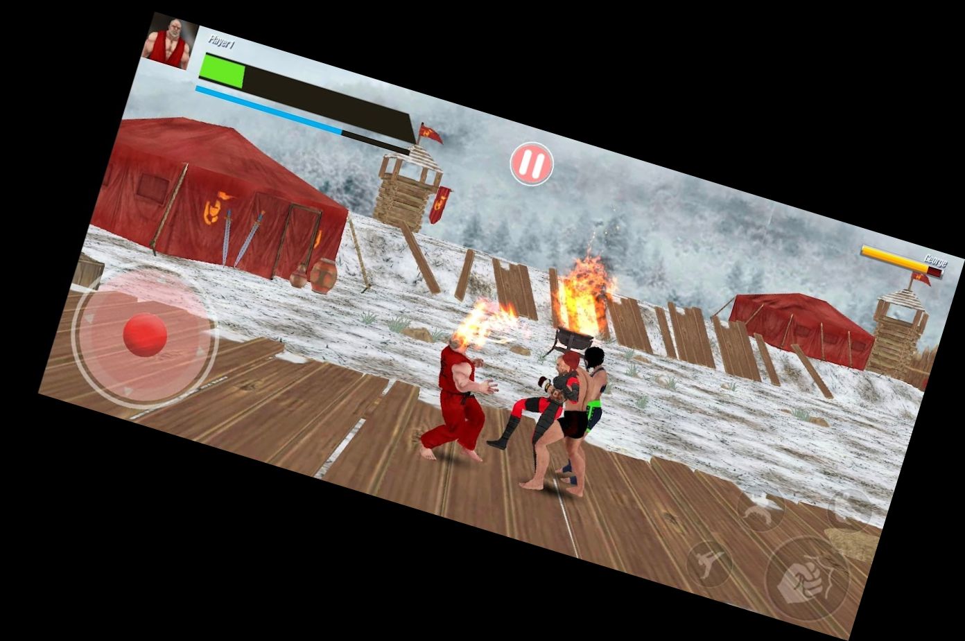 Straßenkampf-Angriff - Kung