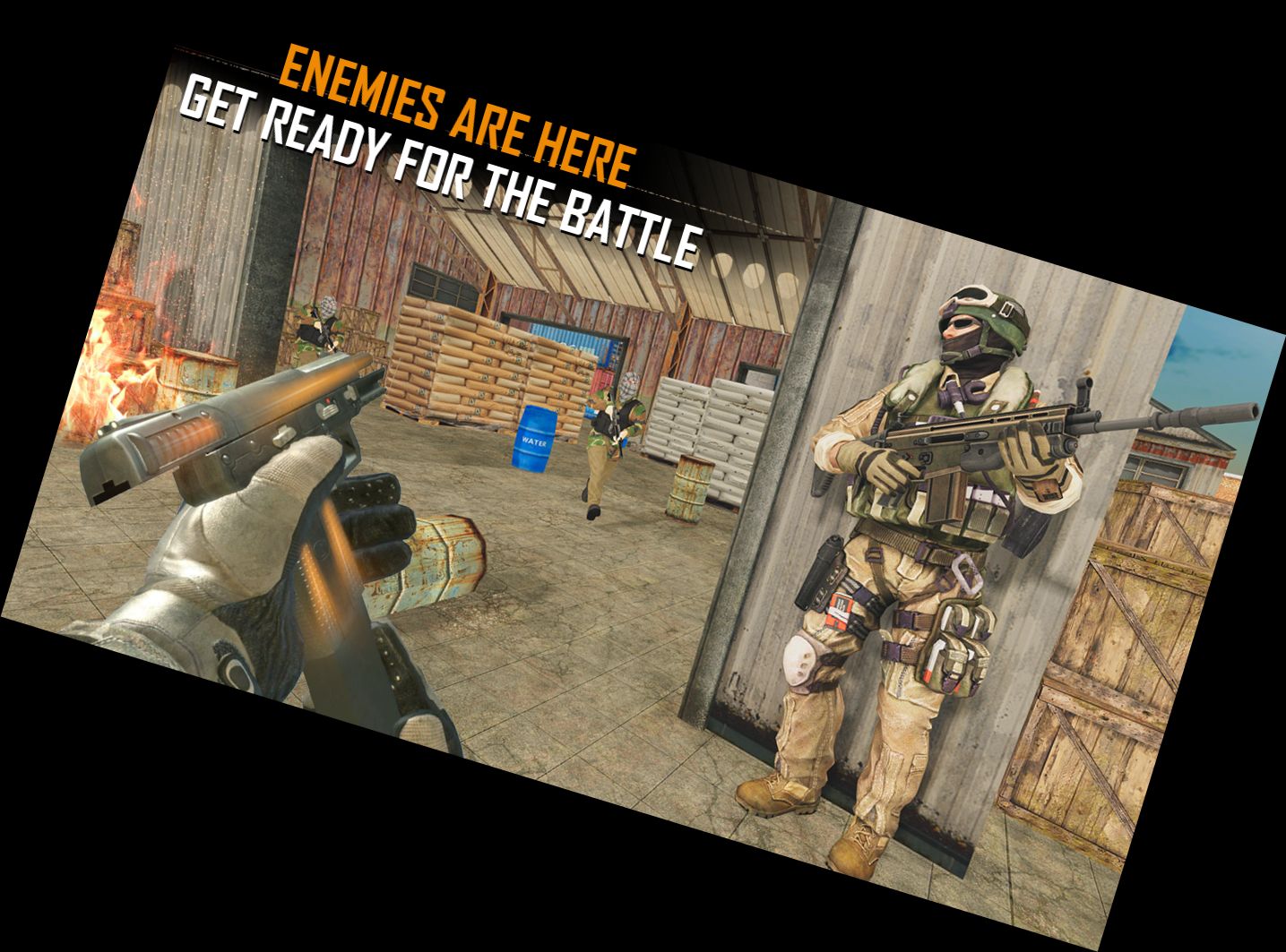 Moderne Kriegsschlag FPS Schießen