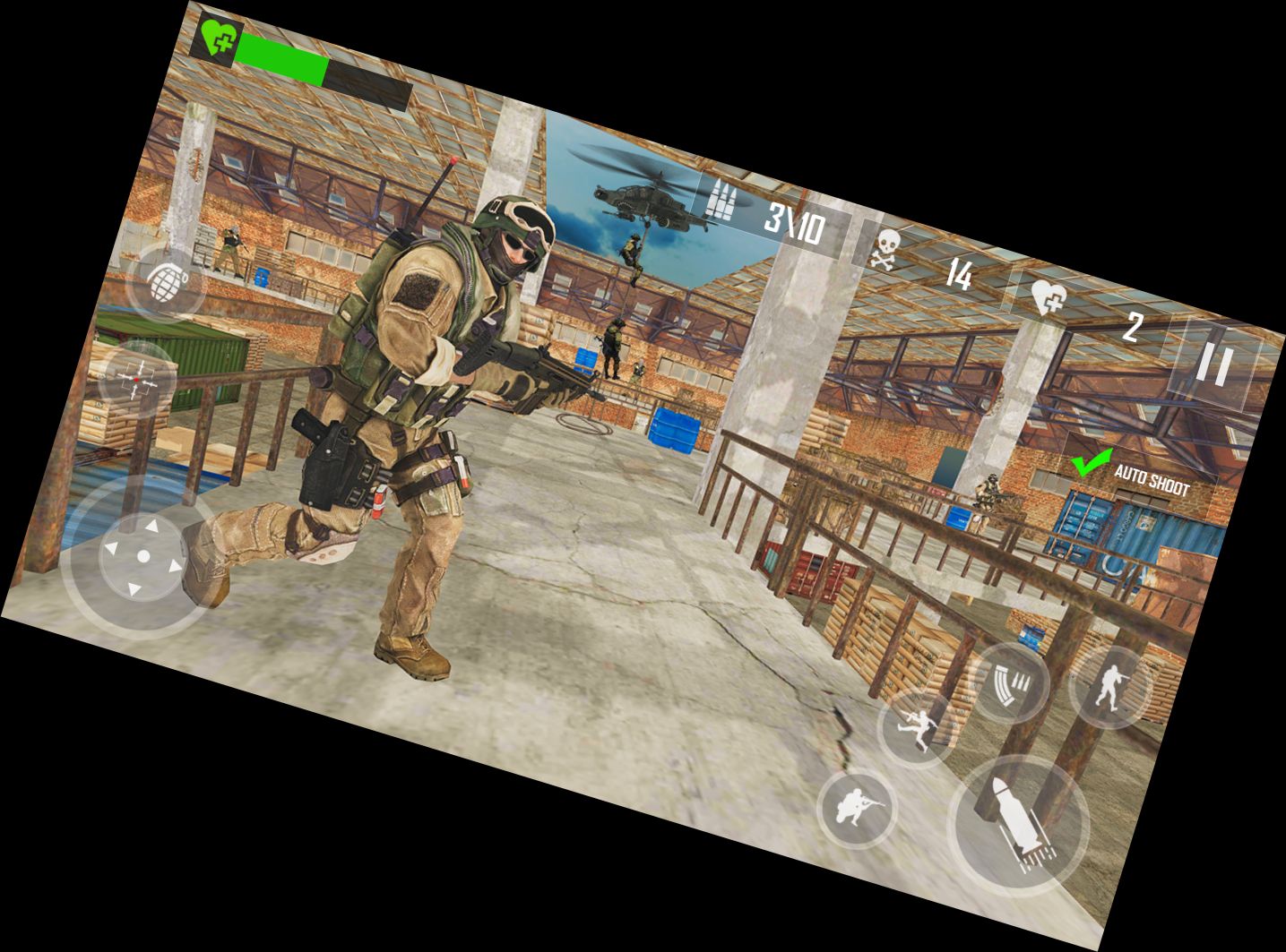 Современная Война Удар FPS С