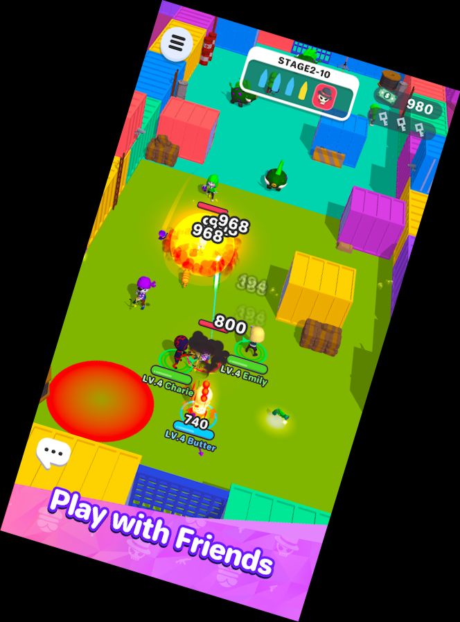 Smash-Party - Heldentaten-Actionspiel