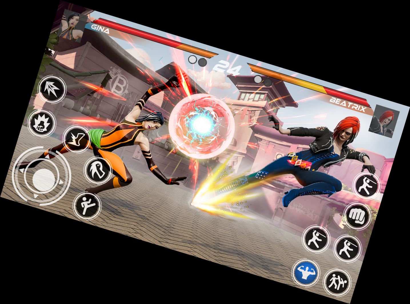 Kung Fu Karate Kampf Boxen