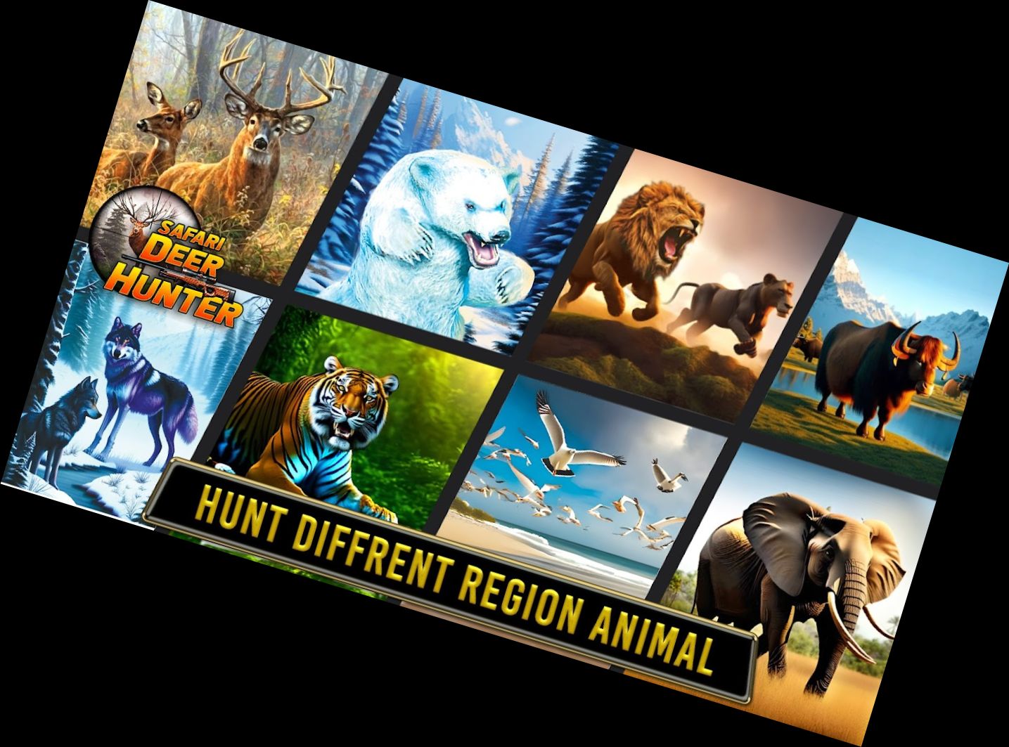 Safari Jagd Schießspiele