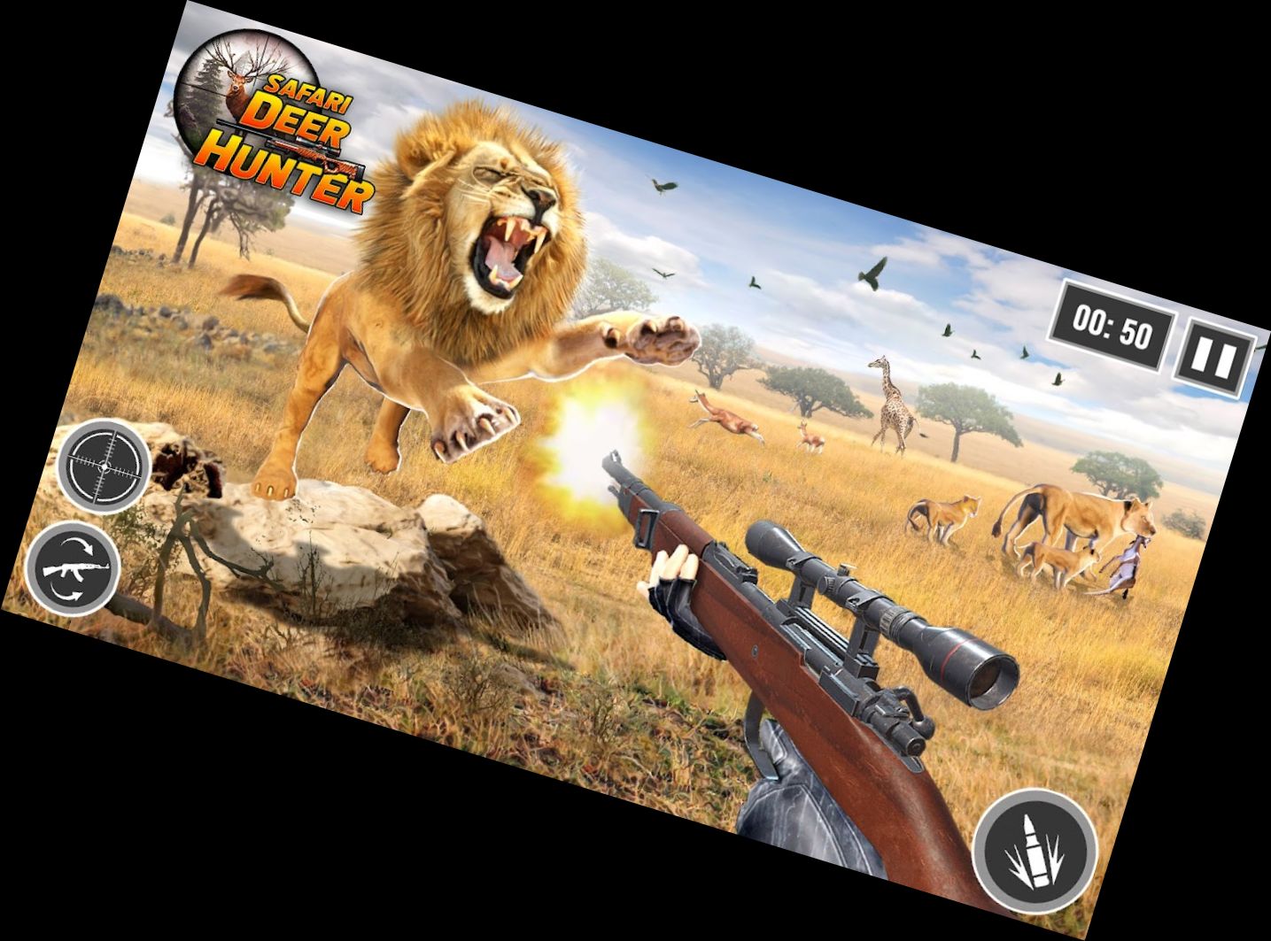 Safari Jagd Schießspiele