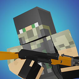 Pixel Block Warriors: Craft Squad FPS