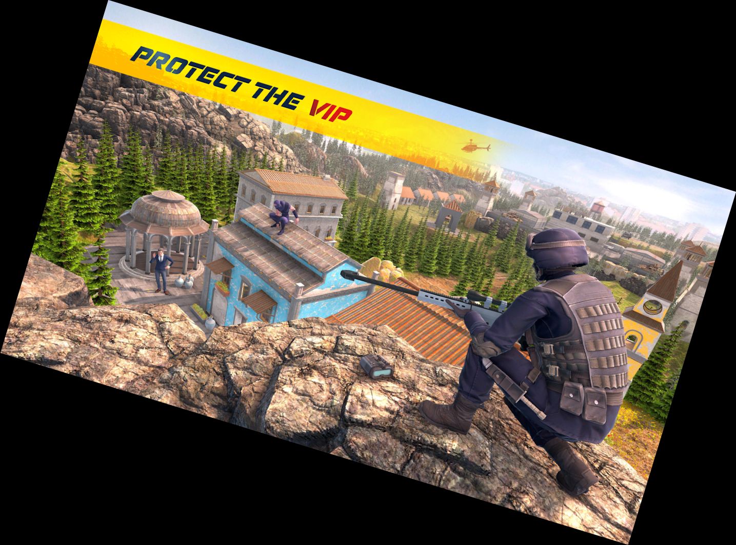 Снайперший Шутер - Игра Стр