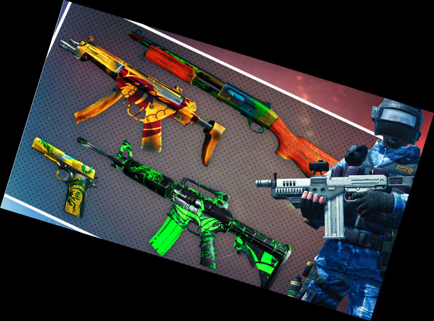 Modern Shooting Games: Gun Simulator