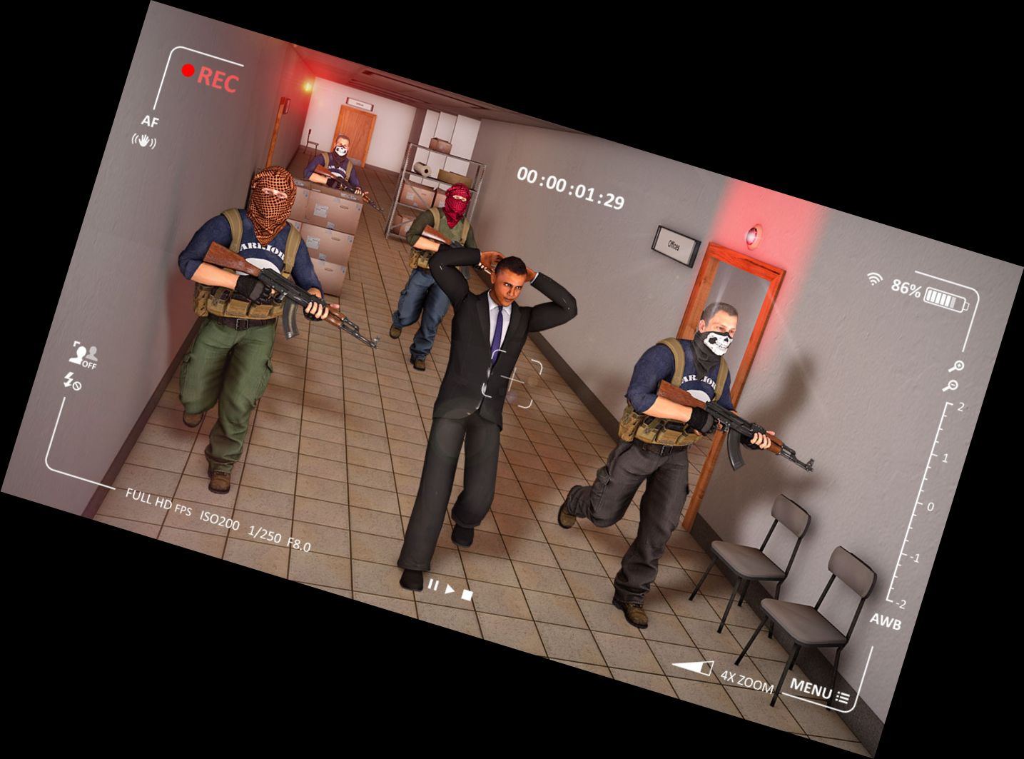 US-Kommando-Armee-Schießspiel