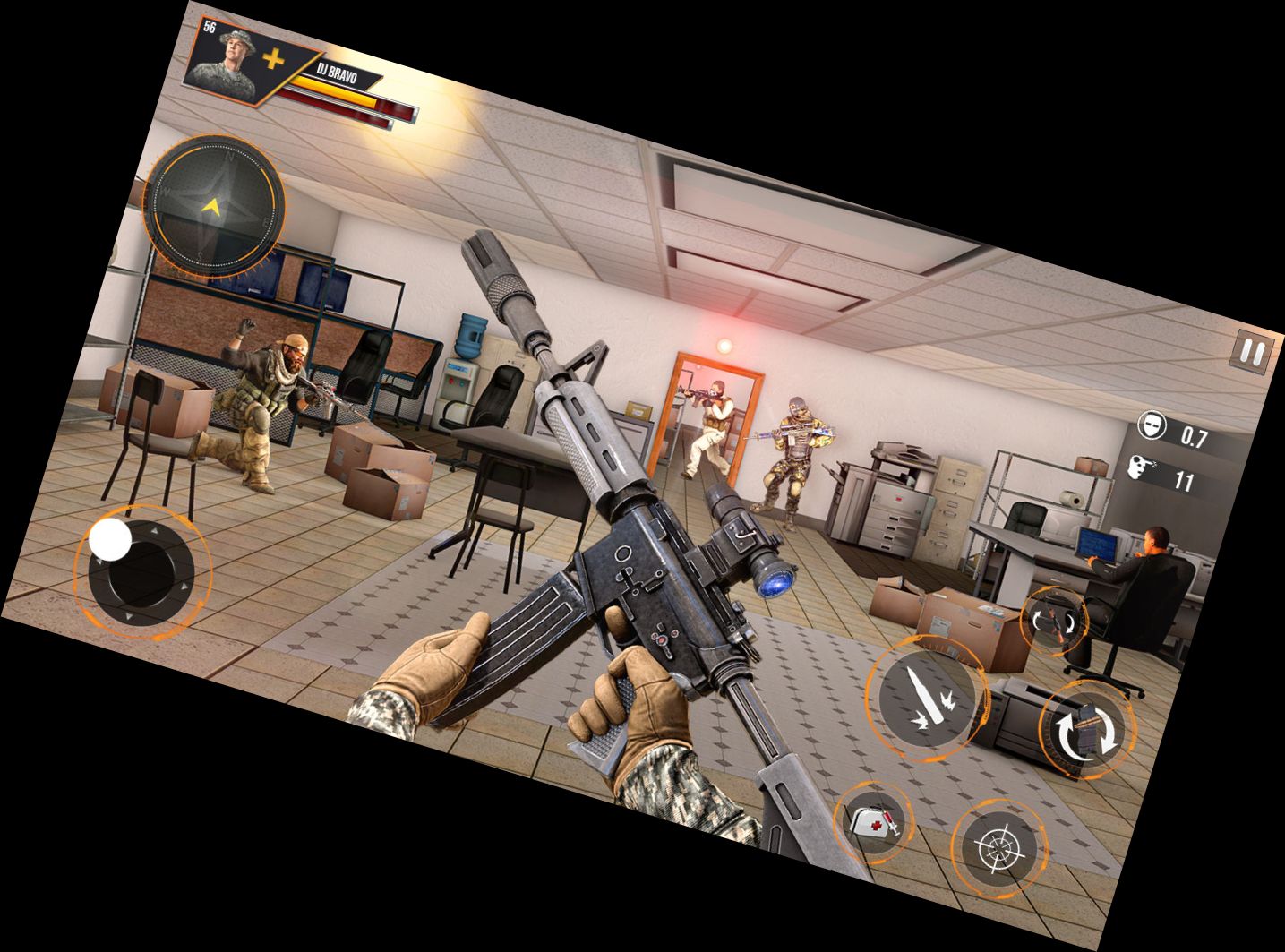 US-Kommando-Armee-Schießspiel