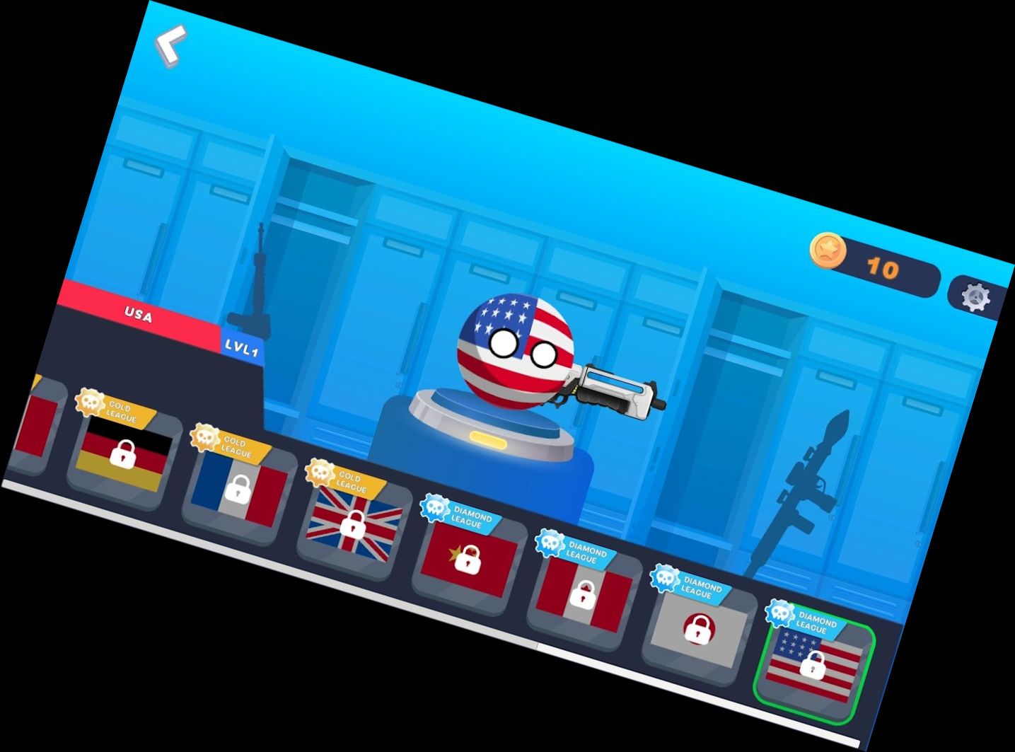 Länderbälle: Verrück