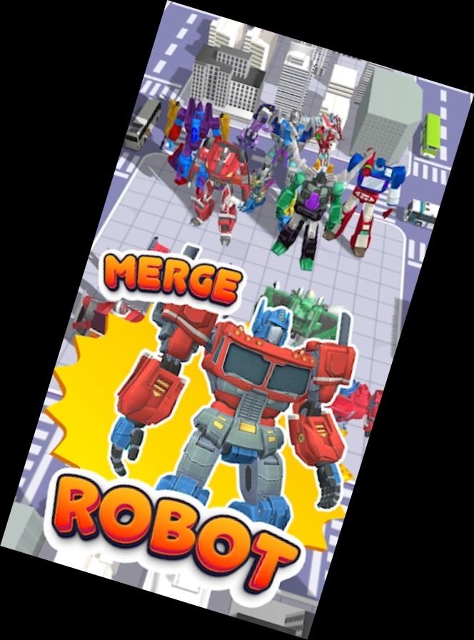 Superhelden-Robot-Monster-Schlacht