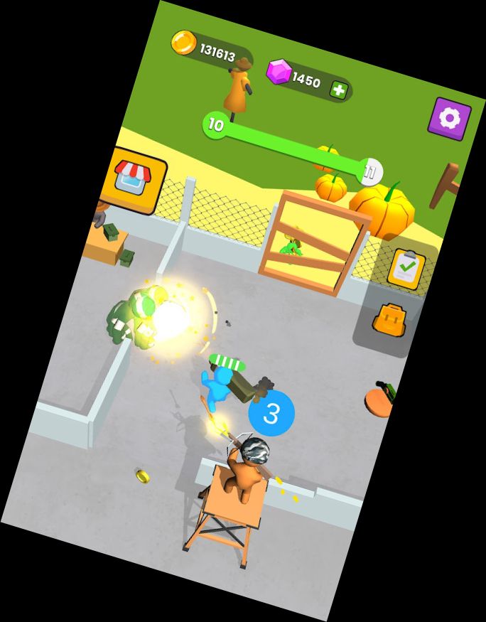 Zombie-Verteidigung: Überlebensk