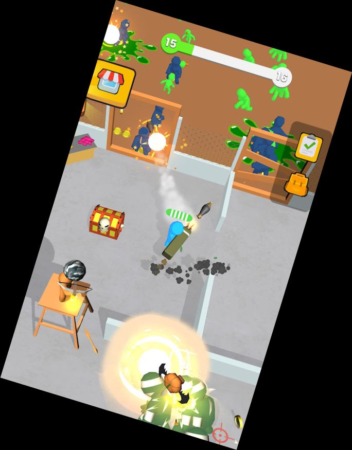 Zombie-Verteidigung: Überlebensk