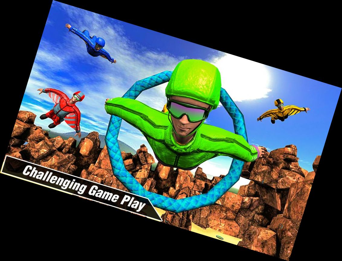 Полёт в Вингсьюте Б