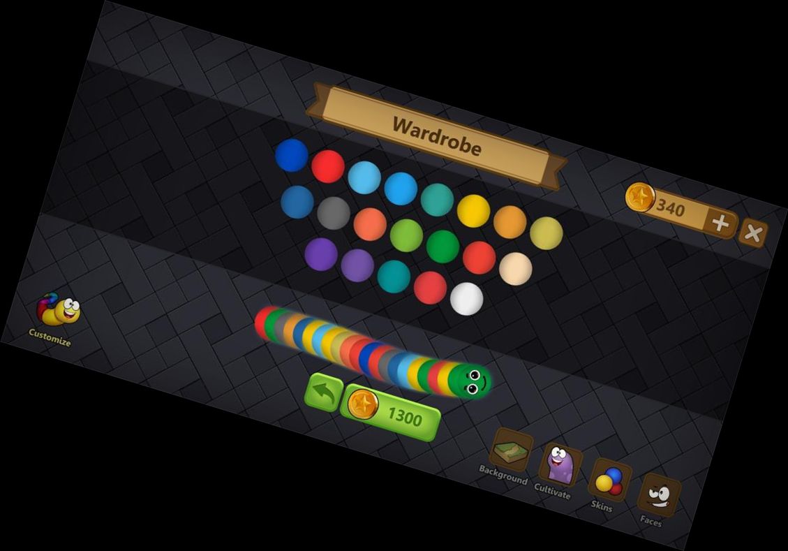 Змея Лайт - Игра Червяк