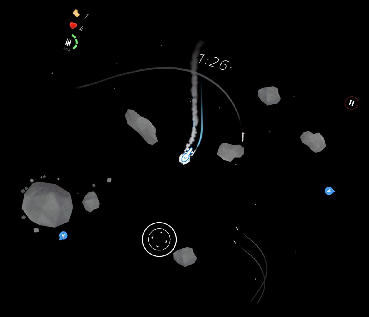 2 Minutos en el Espacio: Misiles