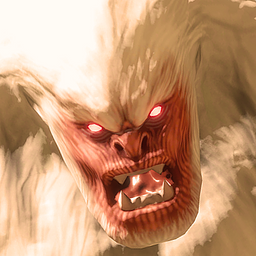 Frightening Abominable Snowman