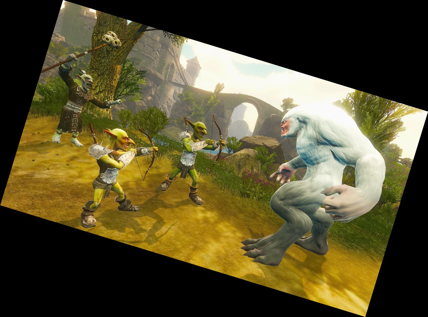 Yeti-Simulator, gruselig