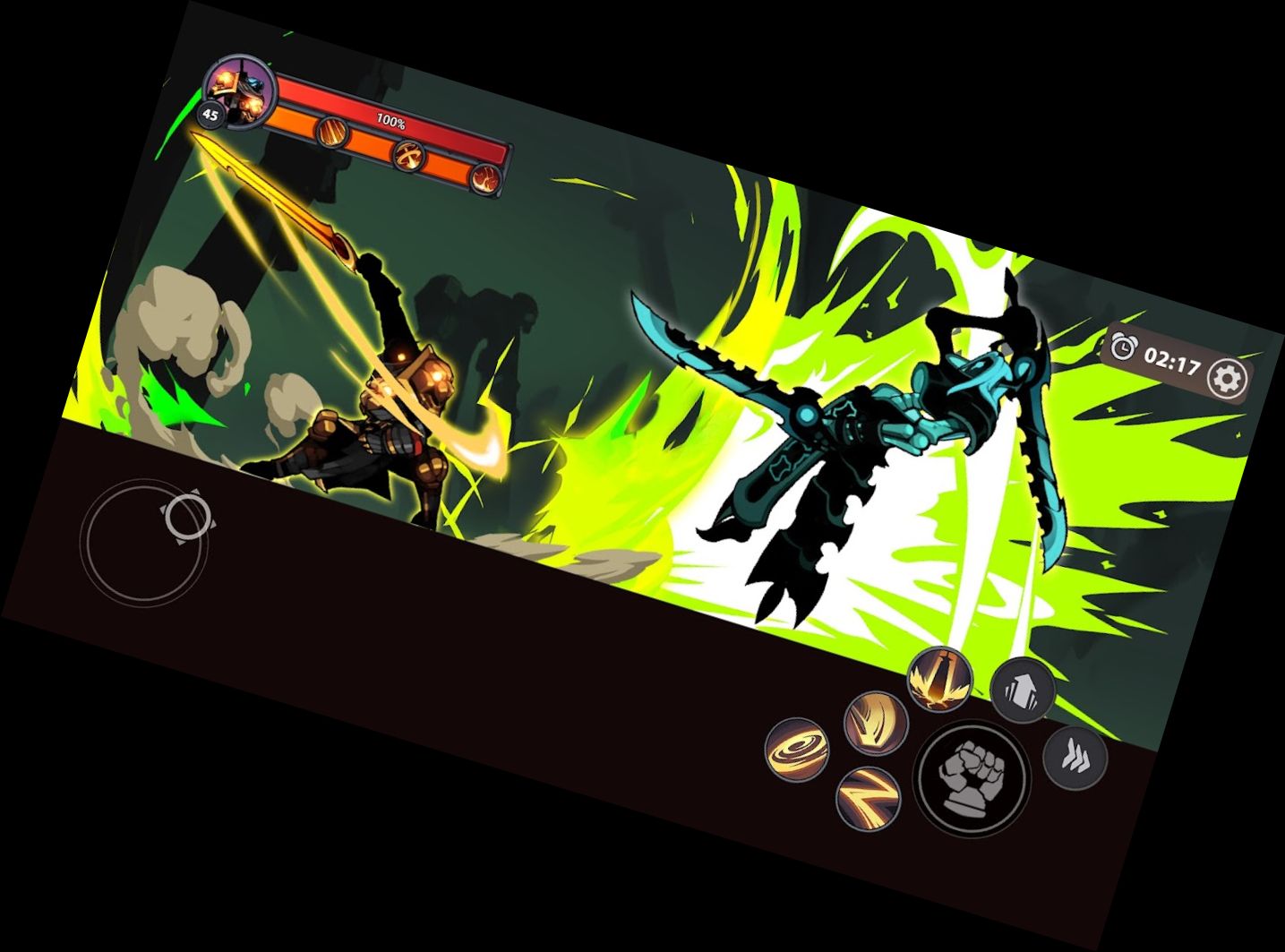 Stickman Meister: Schatten-Ninja