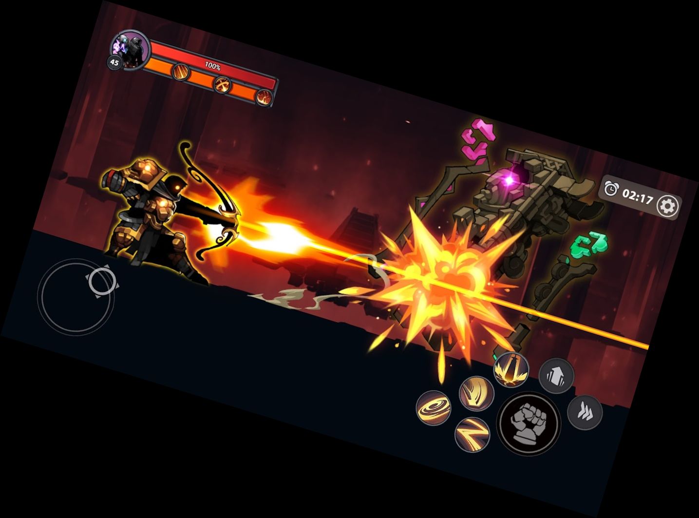 Stickman Meister: Schatten-Ninja