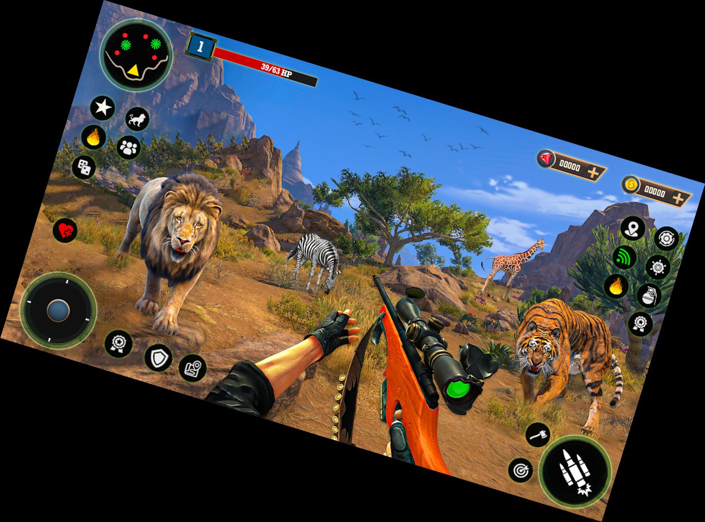 Wildes-Hirsch-Jagd-Simulator 3D