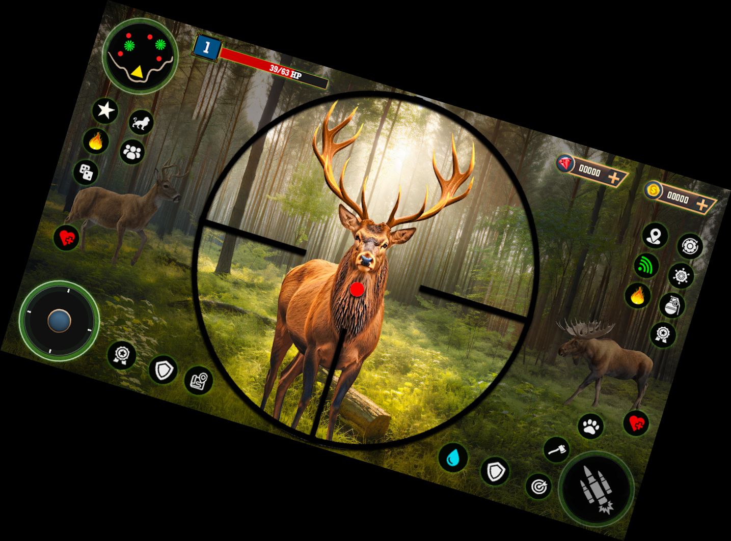 Wildes-Hirsch-Jagd-Simulator 3D