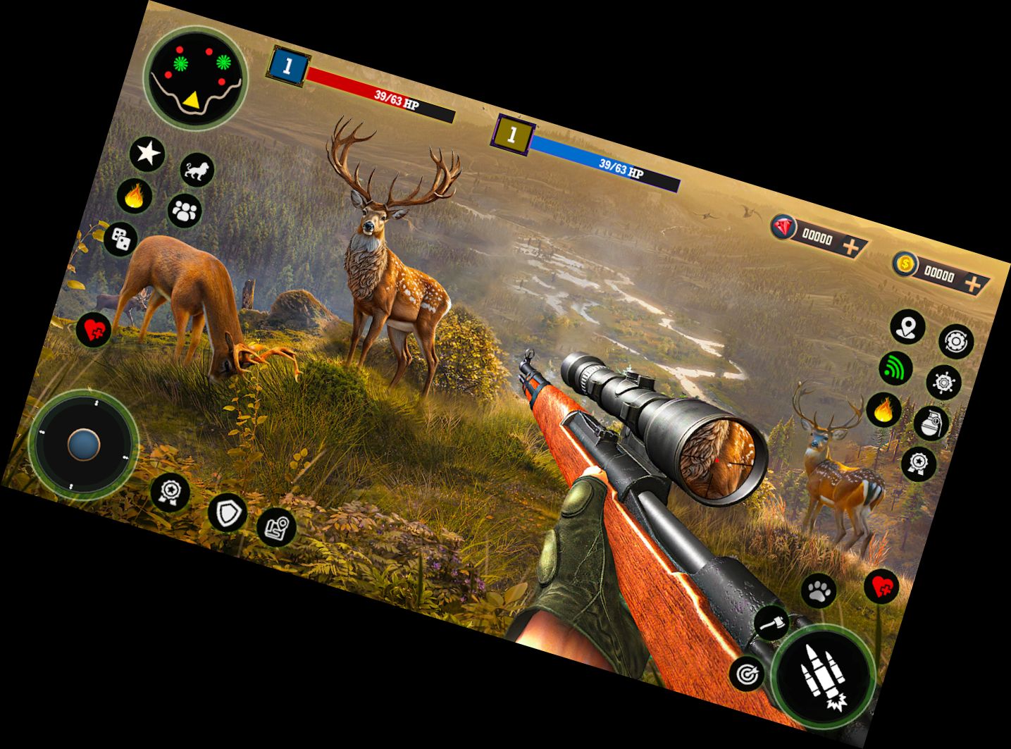 Wildes-Hirsch-Jagd-Simulator 3D