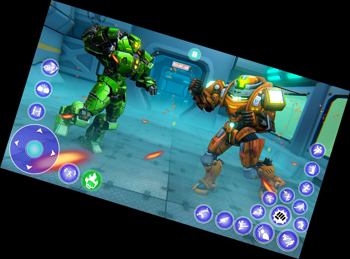 Transformations-Roboter-Kampf-Spiele