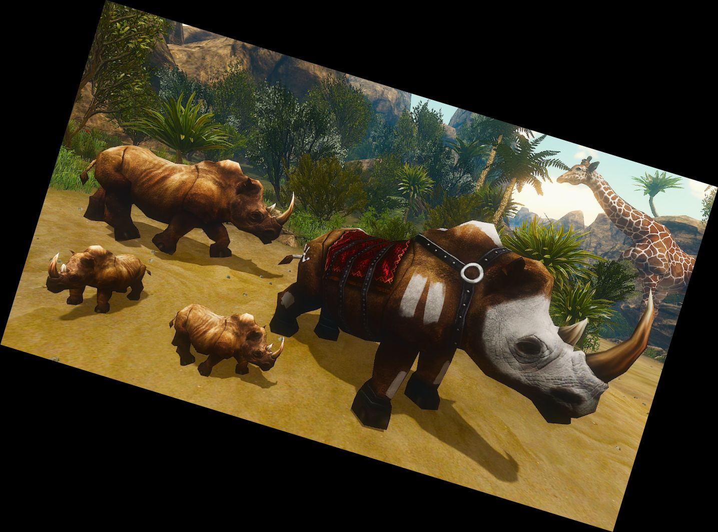 Raging Rhino Simulator