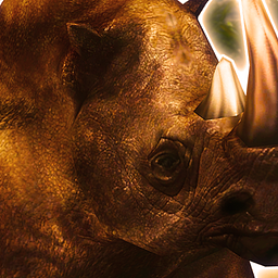 Wütender Nashorn-Simulator